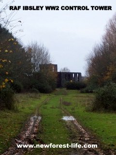 New Forest RAF Ibsley Tower remains